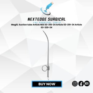 Magill, Suction tube Article NES 02-318-24 Article 02-319-24 Article 02-320-24