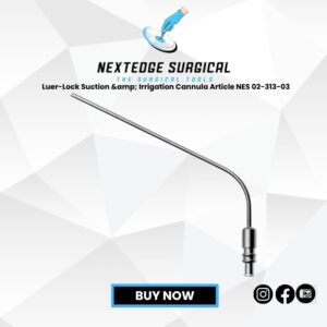 Luer-Lock Suction & Irrigation Cannula Article NES 02-313-03