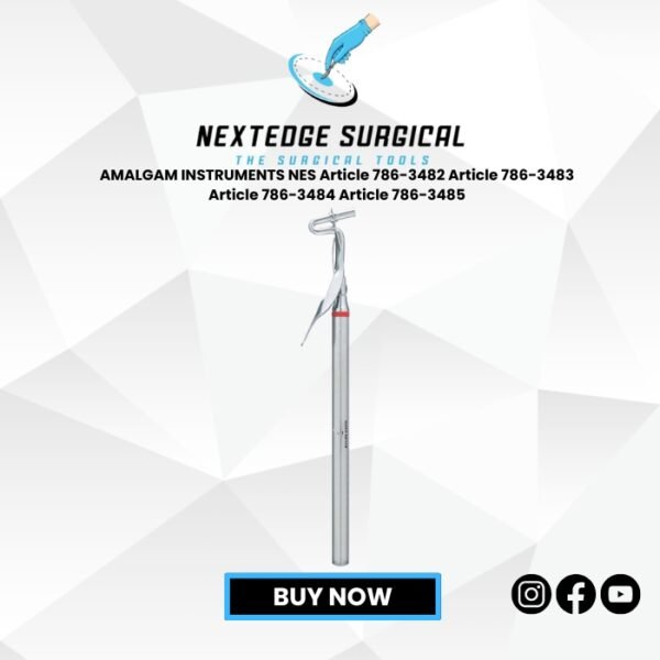 AMALGAM INSTRUMENTS NES Article 786-3482 Article 786-3483 Article 786-3484 Article 786-3485
