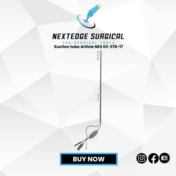 Suction tube Article NES 02-278-17