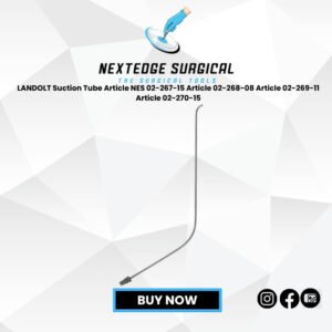 LANDOLT Suction Tube Article NES 02-267-15 Article 02-268-08 Article 02-269-11 Article 02-270-15