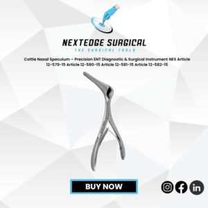 Cottle Nasal Speculum – Precision ENT Diagnostic & Surgical Instrument NES Article 12-579-15 Article 12-580-15 Article 12-581-15 Article 12-582-15