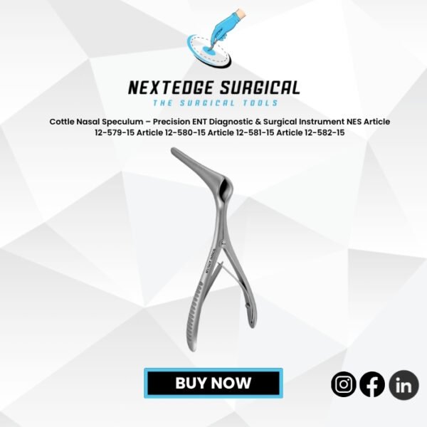 Cottle Nasal Speculum – Precision ENT Diagnostic & Surgical Instrument NES Article 12-579-15 Article 12-580-15 Article 12-581-15 Article 12-582-15