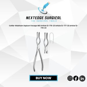 Cottle-Walsham Septum Forceps NES Article 12-776-23 Article 12-777-23 Article 12-778-23