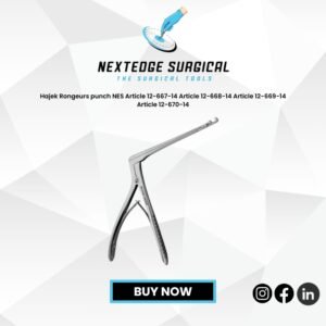 Hajek Rongeurs punch NES Article 12-667-14 Article 12-668-14 Article 12-669-14 Article 12-670-14