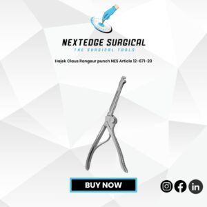 Hajek Claus Rongeur punch NES Article 12-671-20