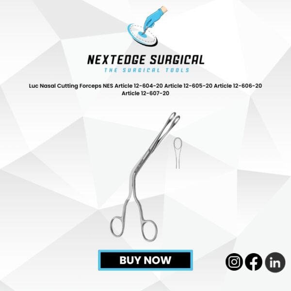 Luc Nasal Cutting Forceps NES Article 12-604-20 Article 12-605-20 Article 12-606-20 Article 12-607-20