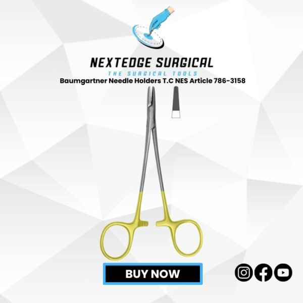 Baumgartner Needle Holders T.C NES Article 786-3158