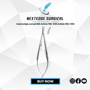Castroviejo curved NES Article 786-3135 Article 786-3136