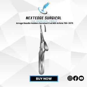 Arruga Needle Holders Serrated Cvd NES Article 786-3075