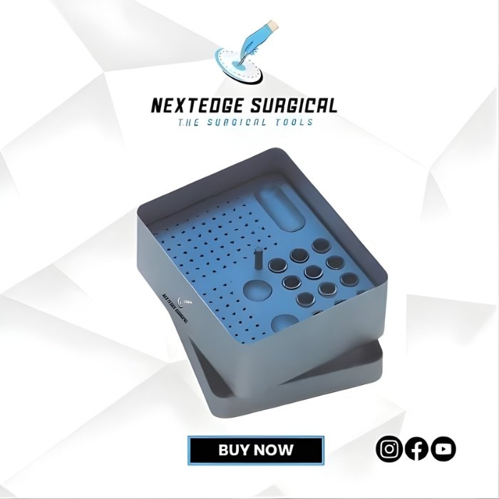 ENDODONTIC BOXES , ALUMINIUM Article NES-786-4465