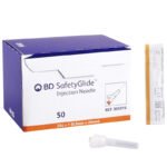 BD Hypodermic Needles 25G x 1" SafetyGlide 50/box