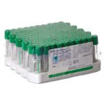 BD Vacutainer Sodium Heparin 4 mL Blood Collection Tubes 13mm x 75mm 100/Pack