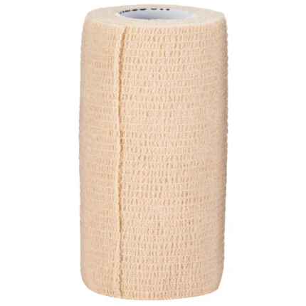 Cohesive Bandage Compression (Coban) Self-Adherent, Stretchable Tan Color