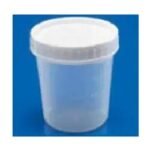 Sterile Specimen Containers with Screw-on Caps, 100/Case