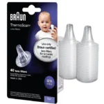 Braun Thermoscan Ear Thermometer Len Filters Probe Covers, BPA Free 40/Box